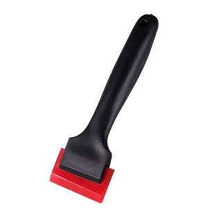 Rubber Long Handle Squeegee Scraper with Anti Scratch Felt Coating Optional for Car Wrapping Installation Tint Tools