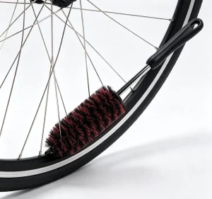 Rust-Resistant Wheel Detailing Brush with Oversized Head and Safe Bristles for Cars