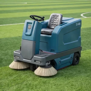 S1400 Battery-Powered Ride-On Sweeper with Pure Copper Brush Motor