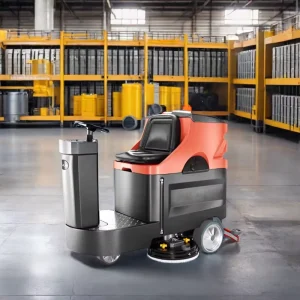 SBN-860 Rechargeable Cordless Ride-On Floor Scrubber for Warehouse