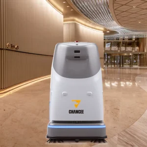 SC50 Intelligent Unmanned Automatic Robot Floor Scrubber Vacuum Sweeper