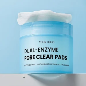 SEDEX AUDIT Dual Enzyme Acid Free Niacinamide Acne Exfoliating Pore Clear Facial Cleansing Pads