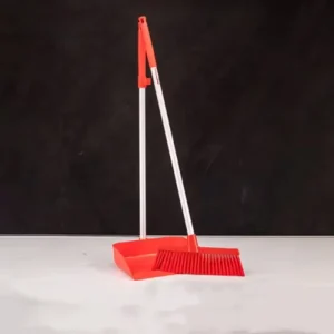 SHIANKU Food Grade High Quality Brooms And Dustpans Upright Plastic Soft Broom and Dustpan Set With Long Handle