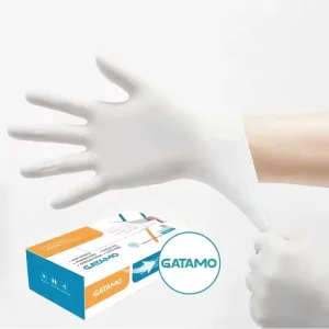 SL001 Powder Free Exam Gloves Protective Latex Disposable General Purpose Gloves Waterproof Anti Slip EN420 Certified