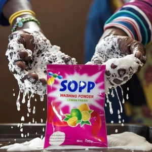 SOPP Factory Brand Laundry Washing Powder Fresh Lemon Smell Powder Soap Detergent