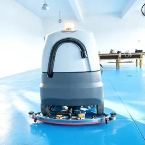 ST X160 Automatic Ride on Floor Scrubber Dryer Dual Brush Battery Powered Industrial Floor Cleaner for Factory Warehouse