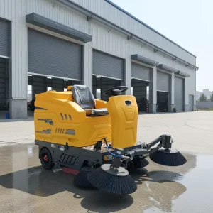 ST X6 New Electric 48V Commercial Floor Sweeper 5 Brushes Hard Floor Cleaner Industrial Floor Sweeper Machine