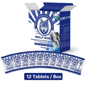 Safe for All Washers Cleaning Tablets Effervescent Washing Machine Tank Cleaner for Deep Tub Stain Removal