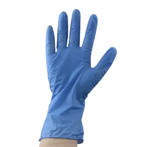 Salon Use Blue Powder-Free Vinyl Gloves for Women
