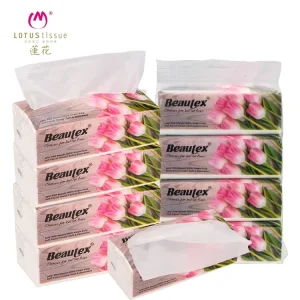 Sample Free Disposable 2 5ply Virgin Pulp Tissue Cotton Soft Facial Tissue Paper