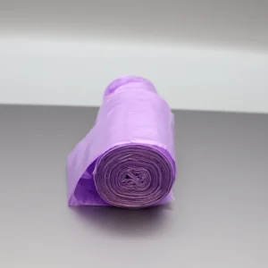 Scented Disposable Colorful PE Plastic Star Seal Heat Seal Coreless T-Shirt Trash Bags on Roll 8 Gallons