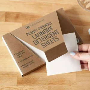 Scented Organic Laundry Detergent Washing Strips Cleaning Sheets