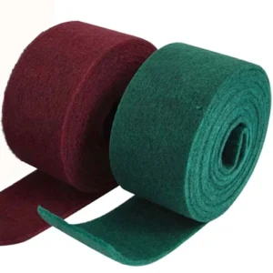 Scouring Pad Manufacturers Heavy-Duty Colorful Scrub Pad Roll for Industrial Cleaning