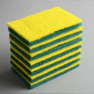 Scouring Pad Rolls Sponge Scouring Pad Sheets Stock Scouring Pad 4pcs
