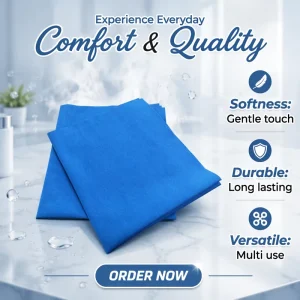 Scratch-Free Microfiber Nonwoven Cloth for Car Paint Polishing, Wax Removal and Glass Cleaning