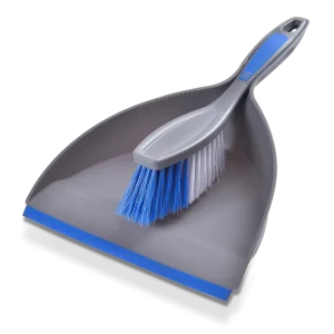 Scrubber Clip on Dustpan Easy for Cleaning Pet Hair Removal Broom for Household Rubber Floor Broom Soft Bristle Brush