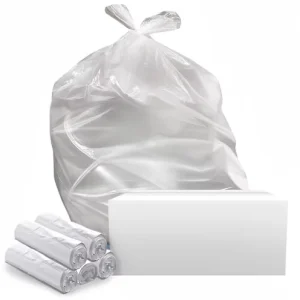 Sealed 13-Gallon Garbage Bags for Home, Kitchen, Office, and Hotel Use