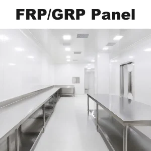 Seamless Hygienic White FRP GRP Panel Cold Room Food Factory Wall Ceiling Easy Sanitize Mold Panel Supply FRP Panel