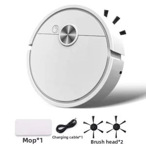 Self Cleaning Robot Vacuum and Mop Cleaner With Automatic Base Station for Hard Floor Cleaning