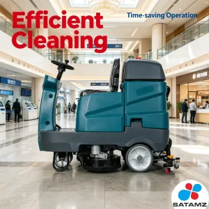 Self Diagnose Alarm Easy Fix Driving Floor Scrubber for Shop Supermarkets Office Buildings Zoos Parks Sports Fields 860H