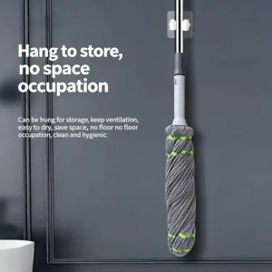Self Draining Mop Lint Free Durable Structure Better Cleaning Effect for Indoor Space Washing