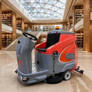 Self-Propelled 24V Battery Dual-Brush Floor Scrubber Dryer