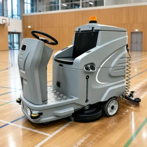 Self-Propelled 24V Battery Dual-Brush Floor Scrubber Dryer