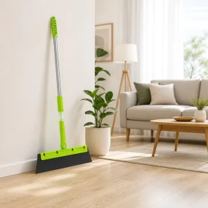 Self Wringer Squeegee No Hair Tangling No Dust Flying Household Magic Sweeping Broom for Floor Tile Glass Cleaning