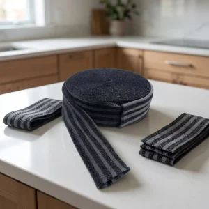 Semi finished Polyester Raw Material Kitchen Cleaning Sponge Cloth