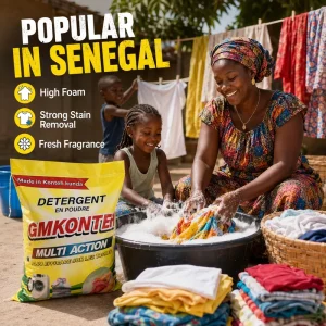 Senegal Lessive En Poudre Pour Machine Laver Washing Powder High Foam Detergente En Polvo Laundry Detergente Para Ropa En Polvo