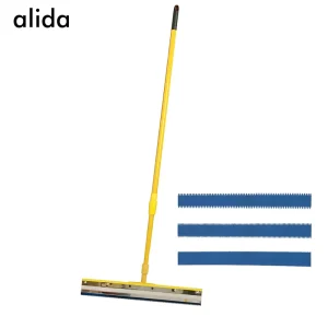 Serrated Epoxy Floor Spreading Squeegee Telescopic Long Handle Floor Resin Coating Tool