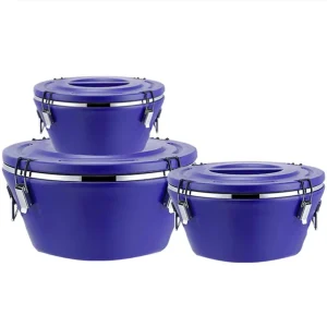 Set Three 15-26-36L Large Insulated Stainless Steel Minimalist Portable Camping Use Wheeled Leak Proof Ice Buckets