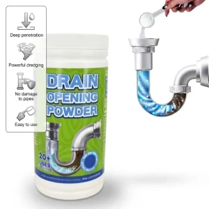 Sewer Bathroom Hair Drain Clog Remover Powder Pipe Dredging Agent Pipeline Cleaner Powder