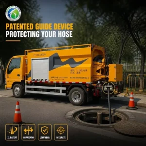 Sewer Pump Truck JT700QL Water Truck for Road Construction Mobile Car Wash Truck Unit Sewage Shipment Device
