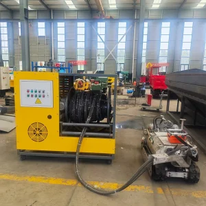 Sewer Sludge Removal Robot Automatic Drain Pipe Dredging Machine