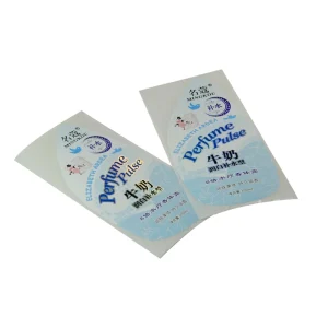 Shampoo Body Wash Daily Chemical Products Waterproof Holographic Custom Labels and Stickers