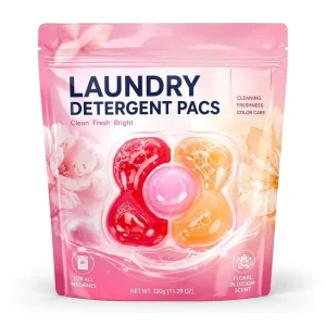 Shapes Laundry Pods Phosphate-Free High-Concentration Deep Cleaning Eco-Friendly OEM Laundry Detergent Pods