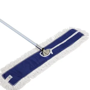 Shianku Commercial Mops Industrial Cotton Floor Dust Mop with Aluminum Alloy Rod Floor Magic Smart Mop Easy 180 Spin Cleaner
