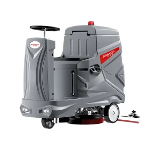 Shiwosi Durable Electric Floor Scrubber Dryer Ride on Automatic Industrial Floor Cleaning Machine Cordless Robot Cleaner