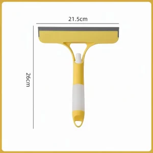 Factory Supply 3-in-1 Window Squeegee Cleaner with Built-In Sprayer and Sponge for Home and Car