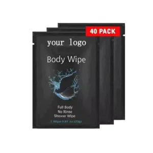Shower Wipes Body Wipes Individually Packaged Personal Hygiene and Body Cleansing Wipes Suitable for Gym Travel