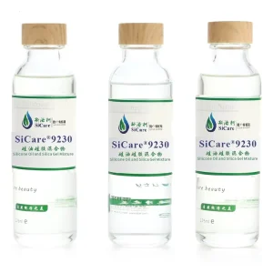 Sicare9230 Daily Chemicals 100% Silicone Oil Silica Gel Ingredients Colorless Transparent Cosmetics Cream Thick Liquid Color