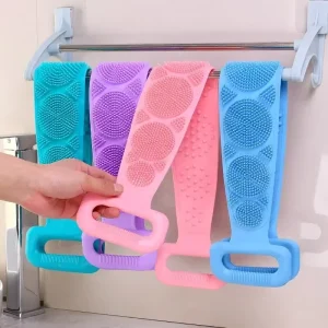 Silicone Body Scrubber and Back Massage Shower Brush