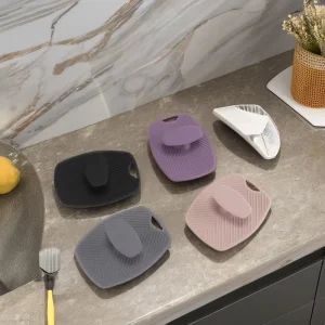 Silicone Cleaning Brush with Handle for Kitchen