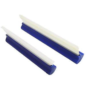 Simple Operation Blue Plastic Silicone Window Squeegee Water Blade for Car and Glass