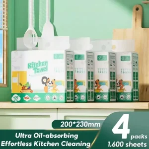 Singapore Overseas Warehouse Stock Disposable 2 Ply Hanging Kitchen Paper Removable Oil Stain Absorbing Eco Friendly Kitchen