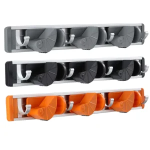 Single Aluminum ABS Multifunctional Wall Hooks Rack for Bathroom and Kitchen