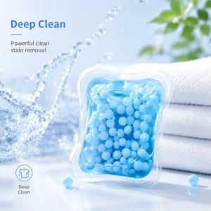 Single Chamber Concentrated Laundry Detergent Pods Long-Lasting Fragrance Softener Deep Cleaning
