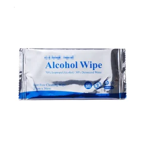 Single-Pack Alcohol Disinfecting Wet Wipes for Adults and Kids