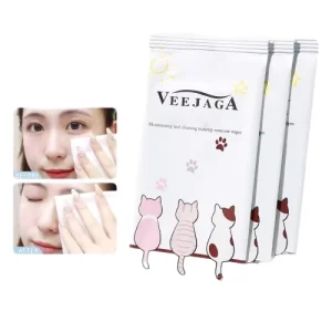 Single Pack High Quality Feminine Facial Cleansing Tissues Quick Makeup Remover Wipes for Cleaning